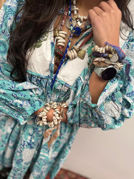 Blockprints  jurk mini