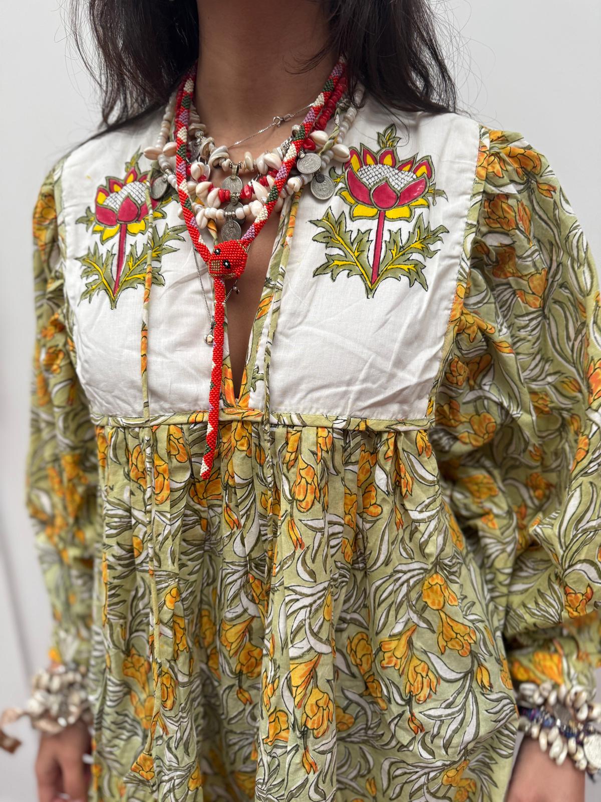 Blockprints  jurk mini