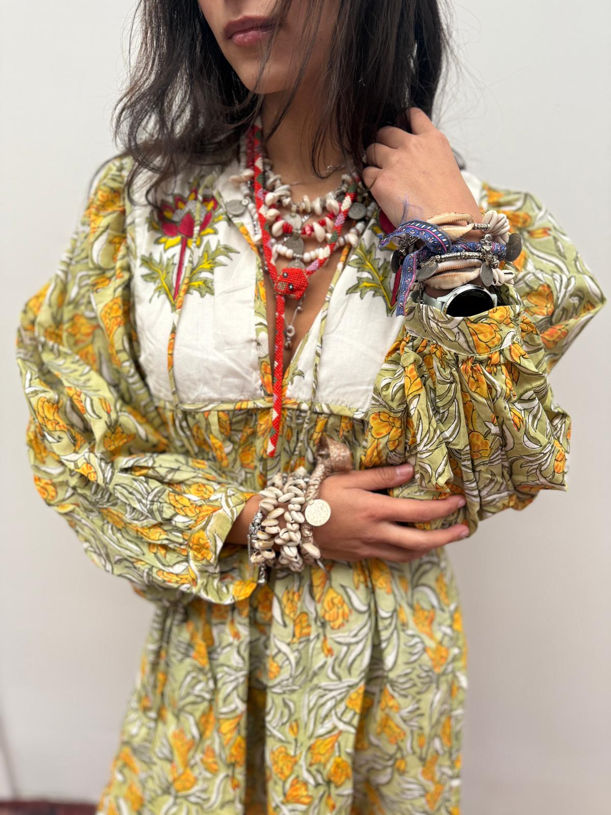 Blockprints  jurk mini