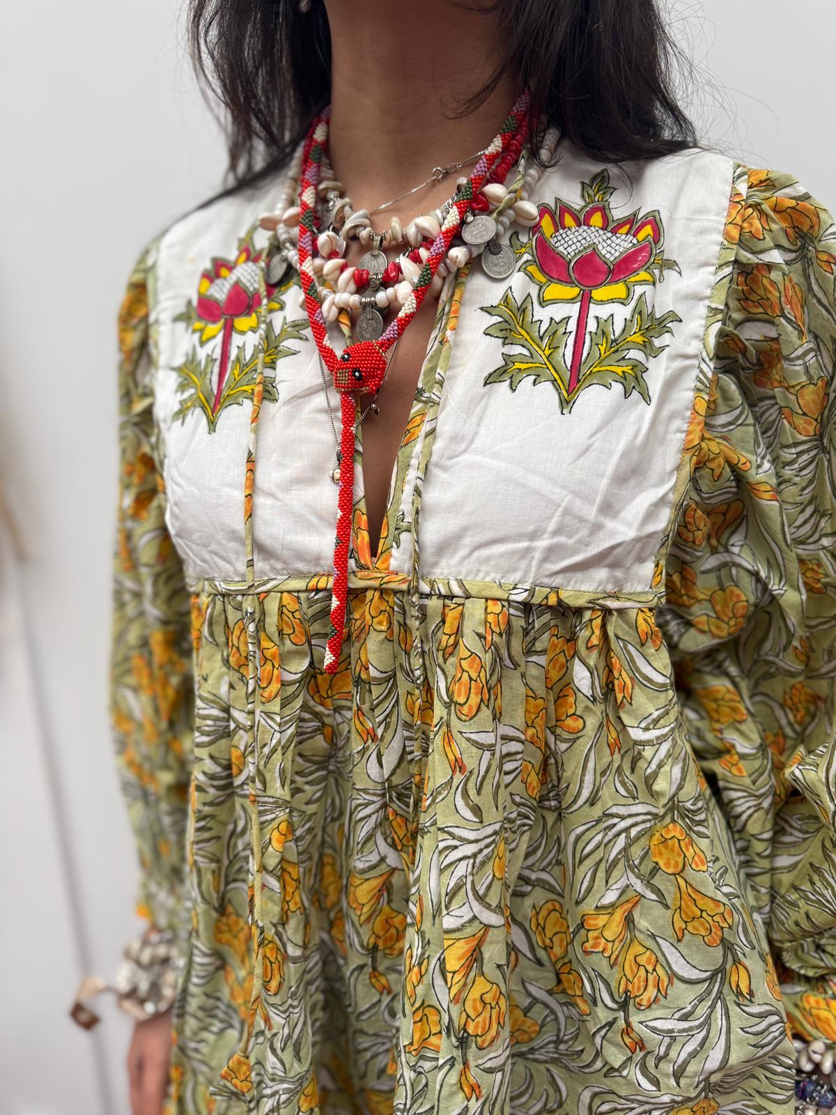 Blockprints  jurk mini