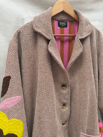 TOUT - Birds Coat Tweed