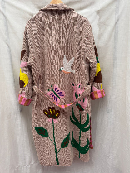TOUT - Birds Coat Tweed