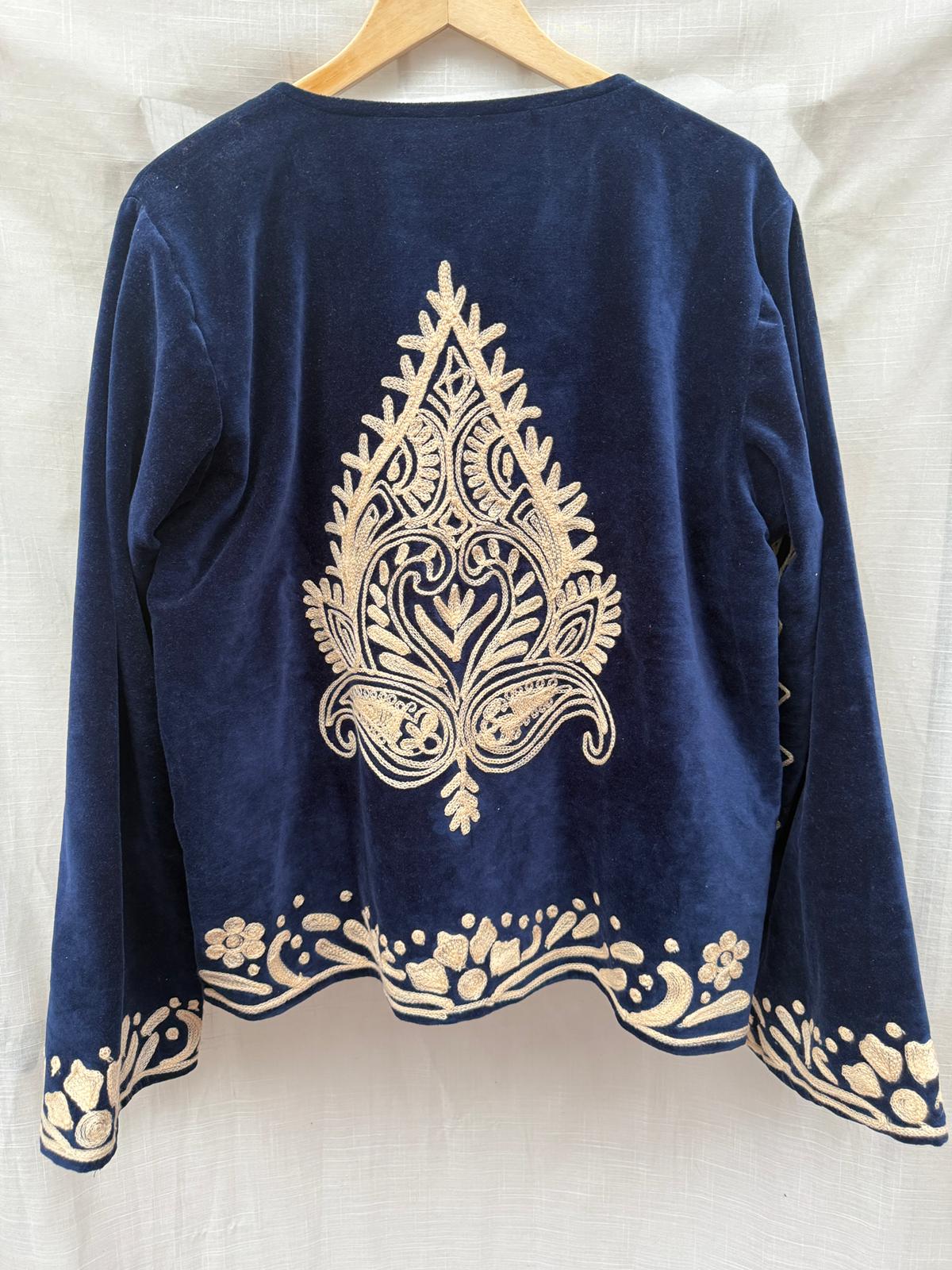 TOUT - Yasmine Jacket Velvet Blue