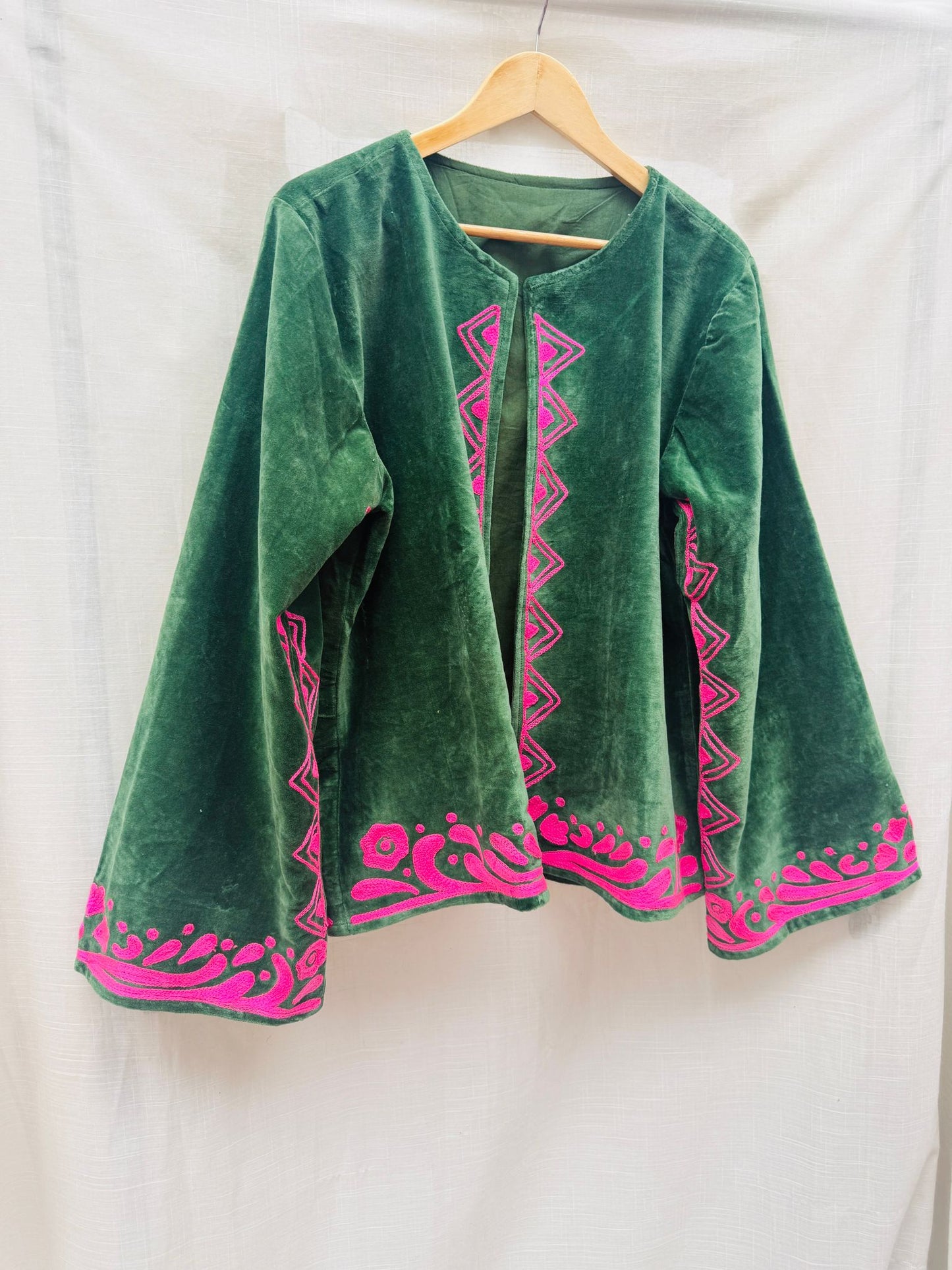 TOUT - Yasmine Jacket Velvet Green