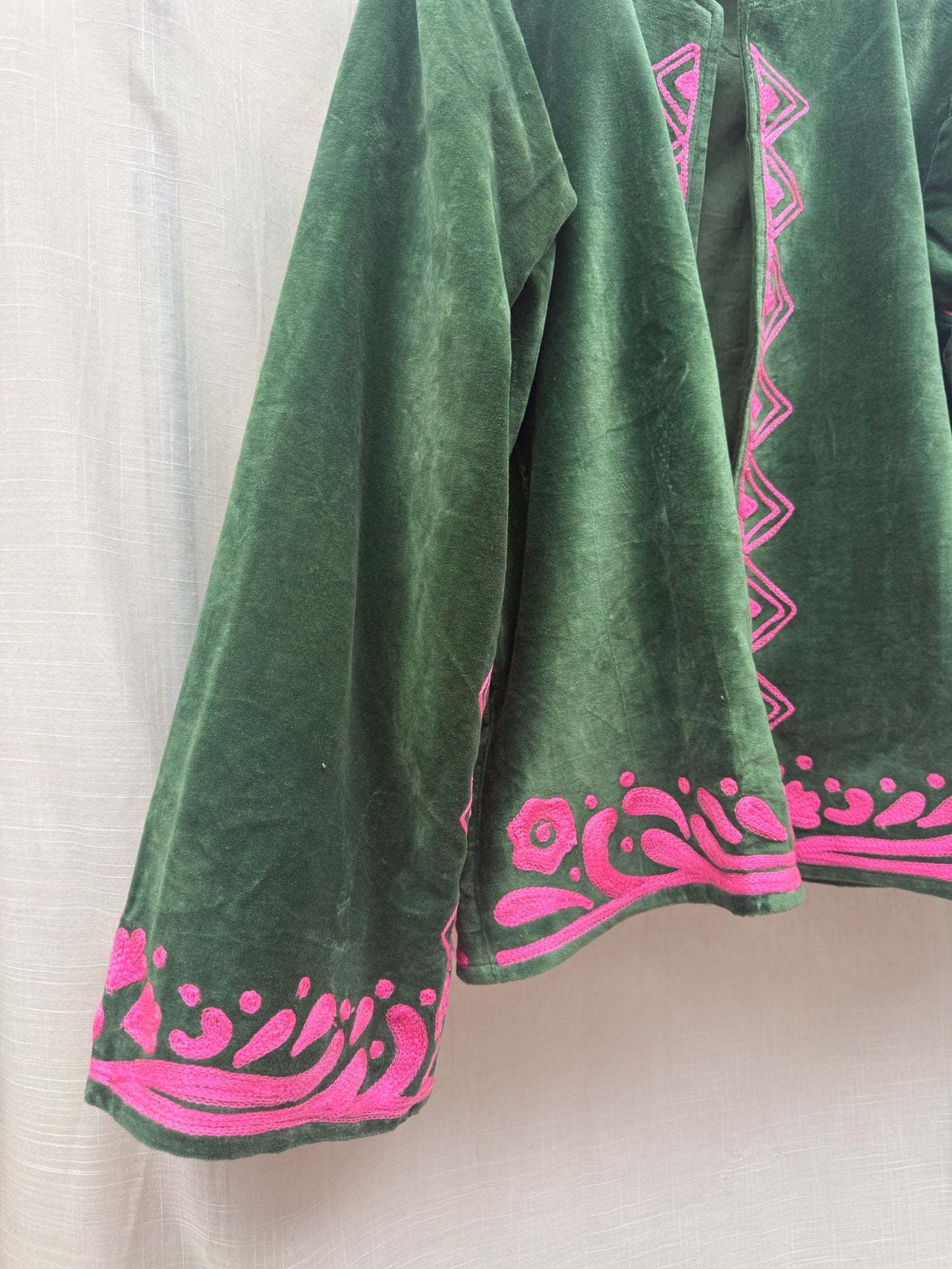 TOUT - Yasmine Jacket Velvet Green