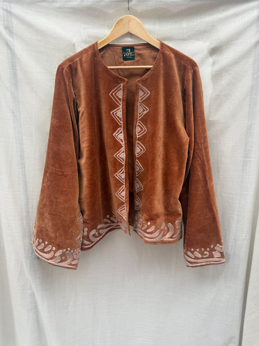 TOUT - Yasmine Jacket Velvet Brown