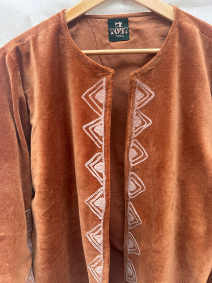TOUT - Yasmine Jacket Velvet Brown