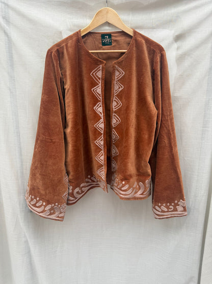 TOUT - Yasmine Jacket Velvet Brown