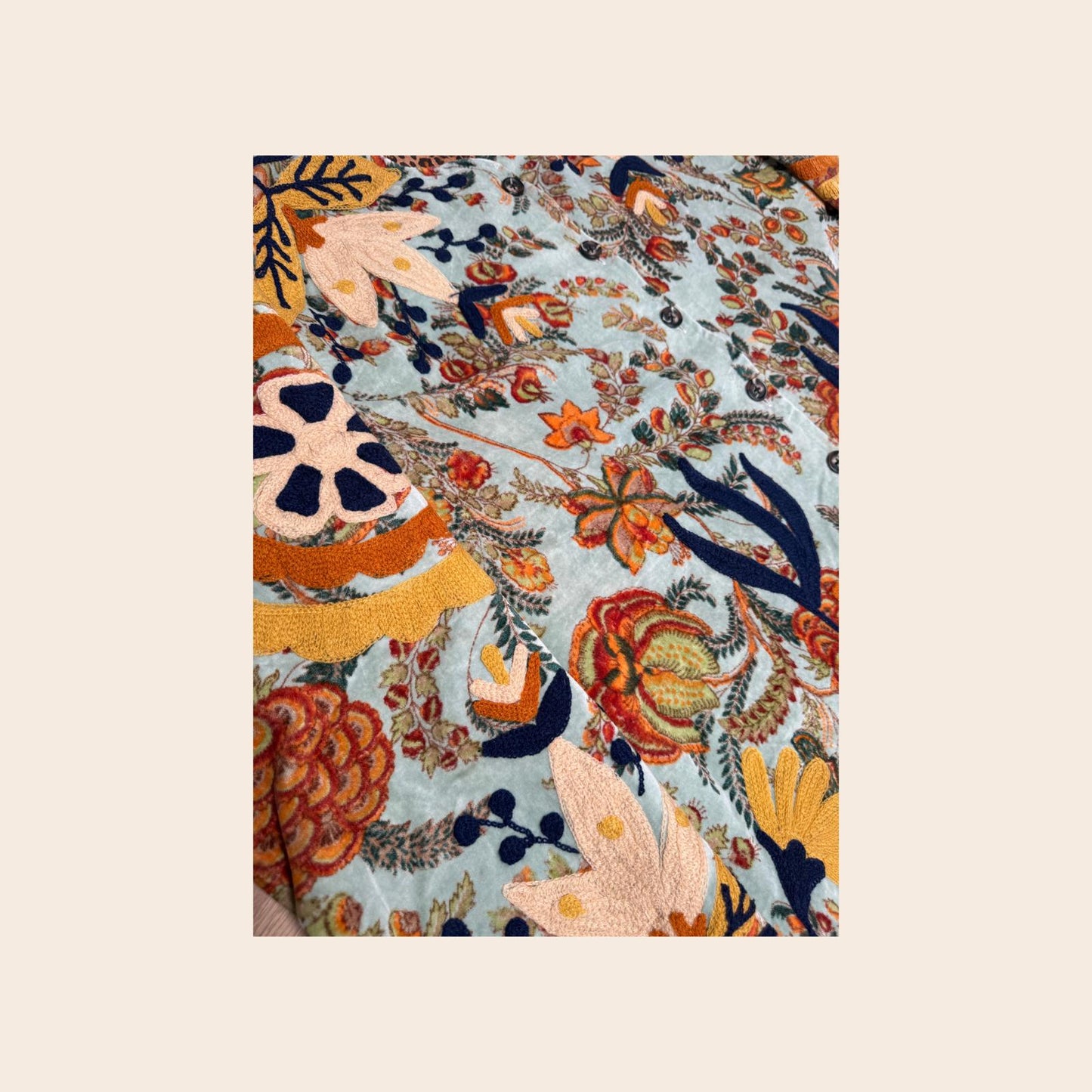 TOUT - Lily Velvet Jacket Flowers
