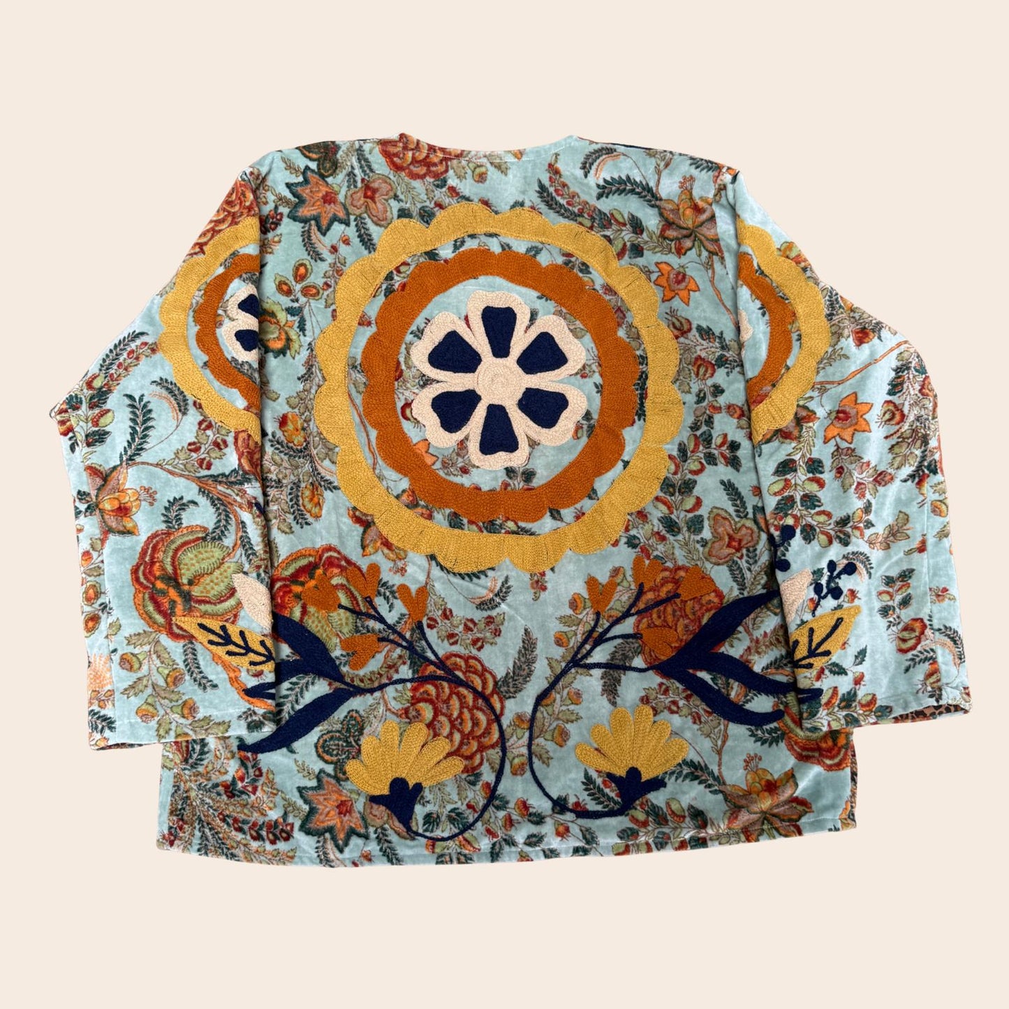TOUT - Lily Velvet Jacket Flowers