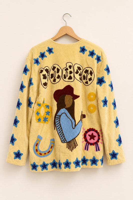 TOUT - Cowgirl Jacket Butteryellow Velvet