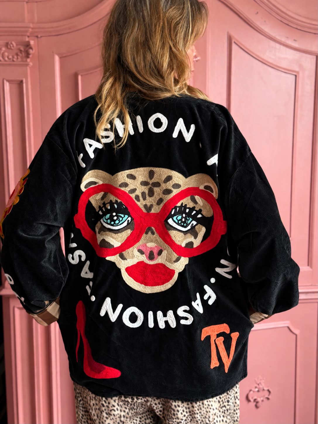 TOUT - Loud luxury Jacket Velvet Black