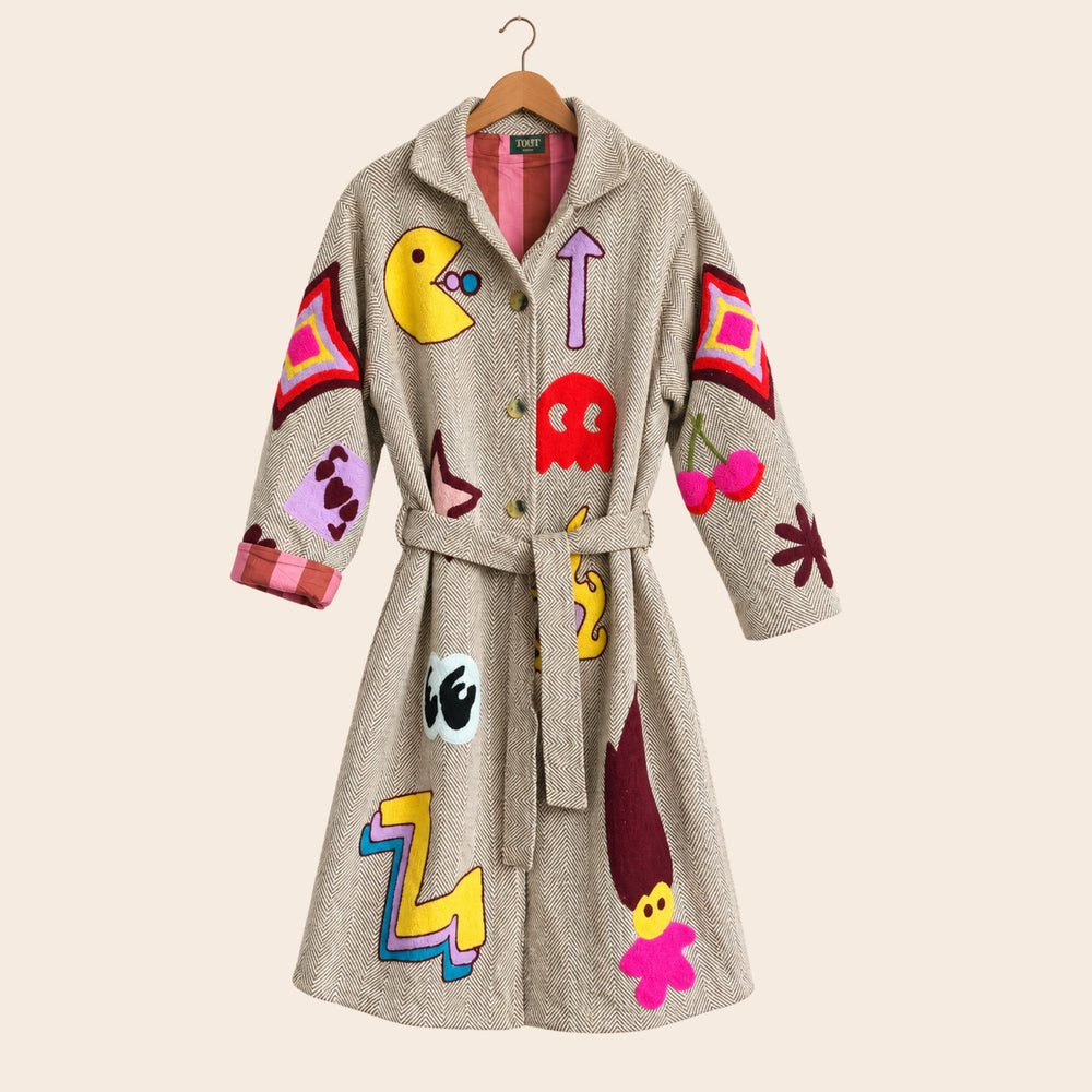 TOUT - Tweed Pacman Coat