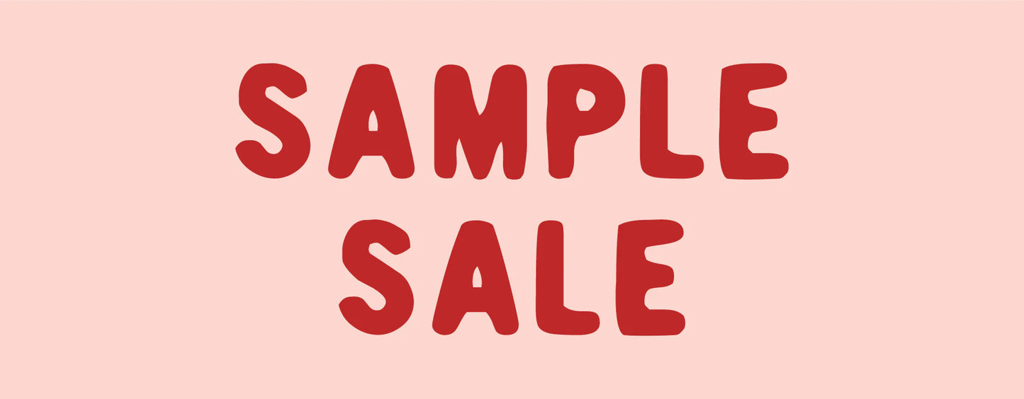 Aanmelding SAMPLE SALE Summer 29 MEI 2026