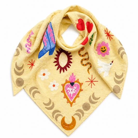 TOUT - Butter Yellow Sjaal