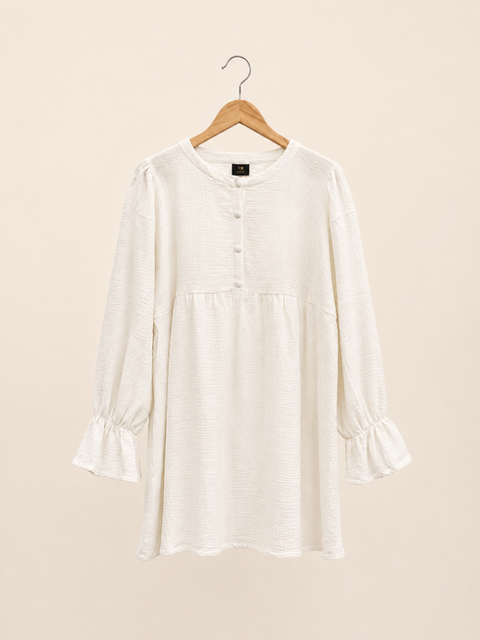 TOUT - Soof Dress White