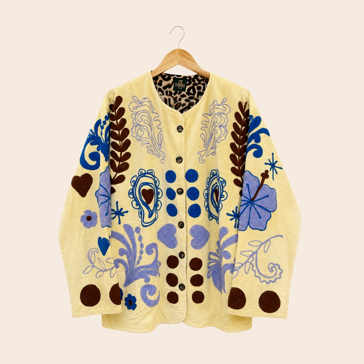 TOUT - Heart Jacket yellow