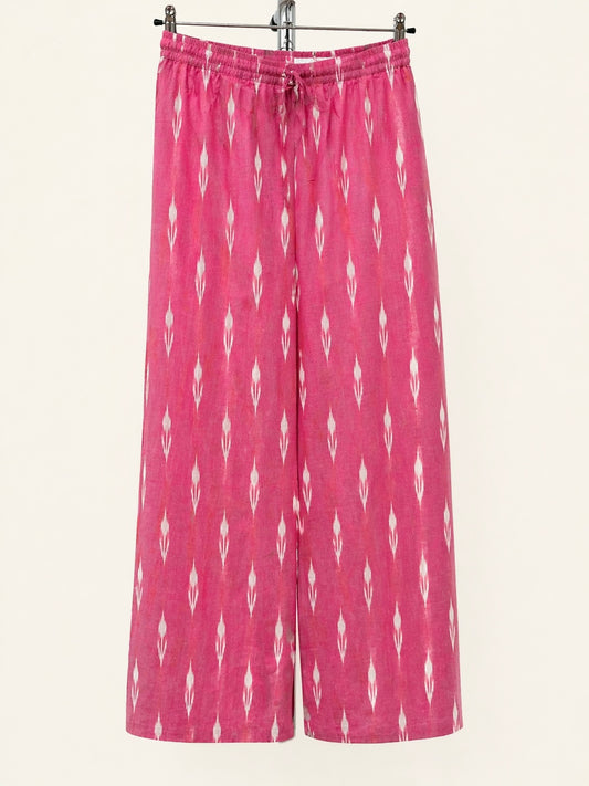 Pink ikat Pants