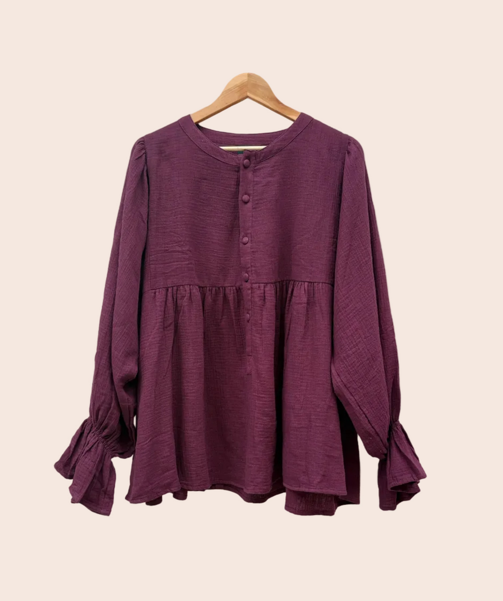 TOUT - Mae Blouse Purple