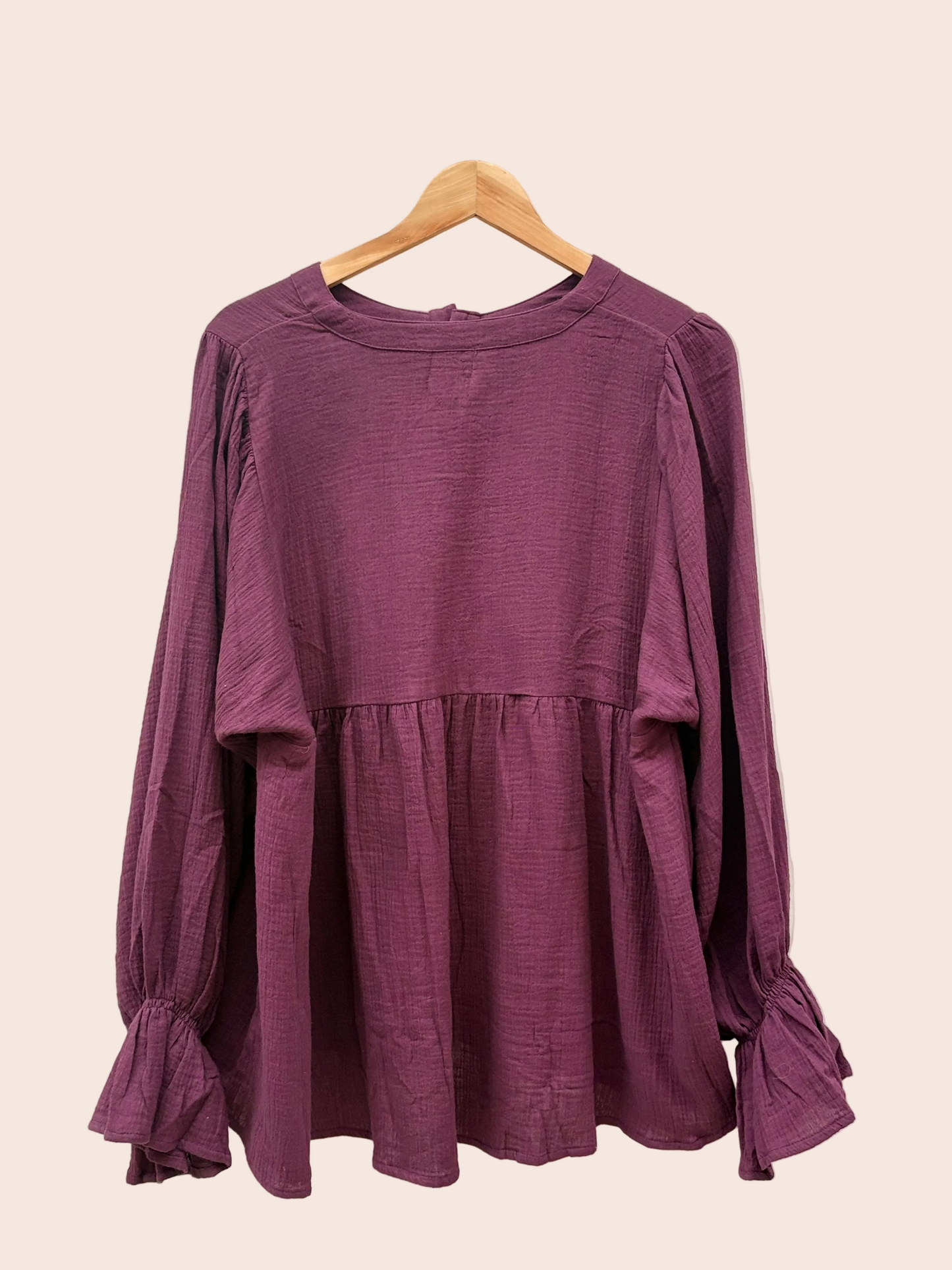 TOUT Blouse Mae purple Back