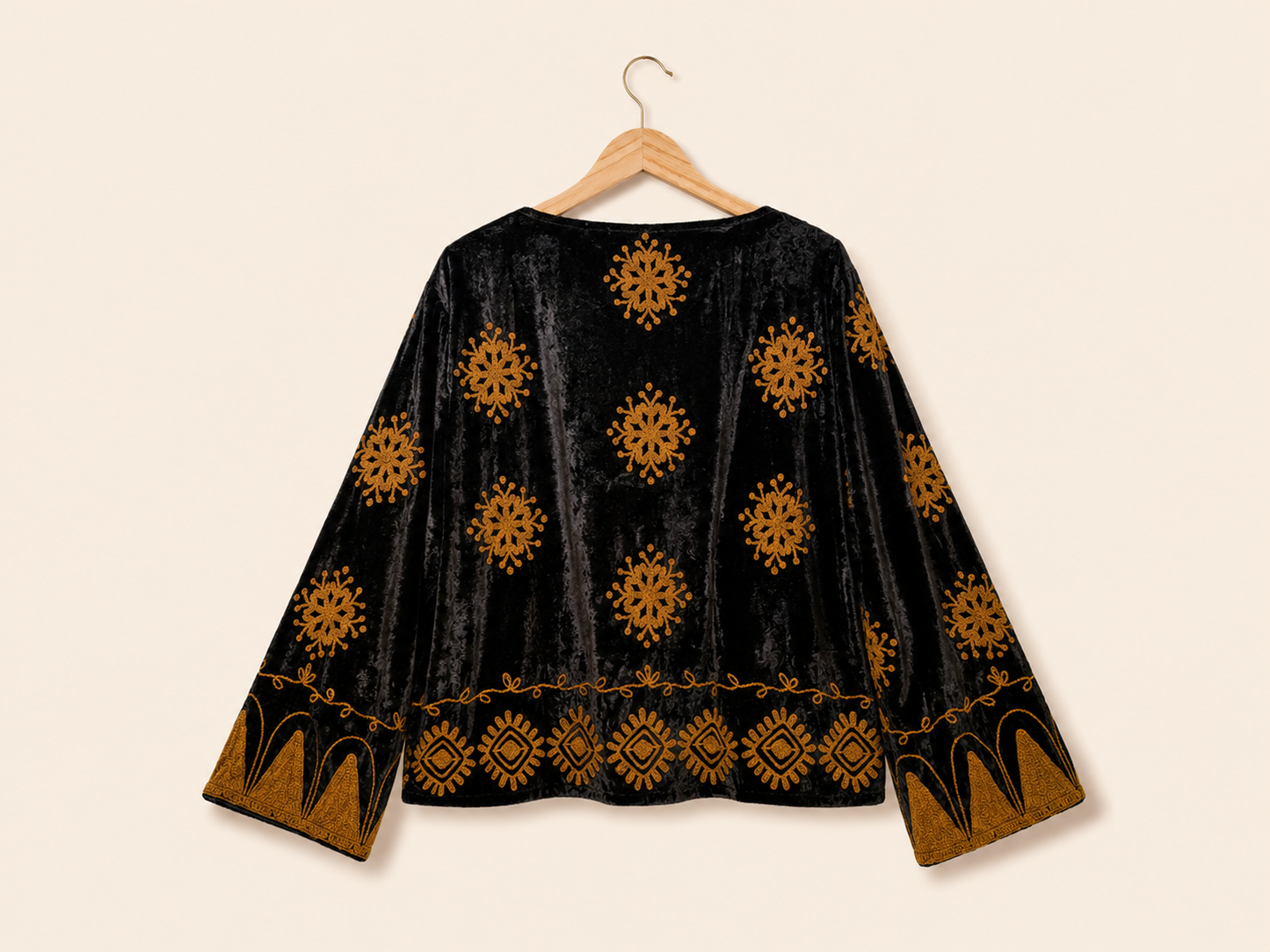 TOUT - Yasmine Silk Velvet Black