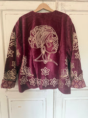TOUT - African beauty Jacket Velvet