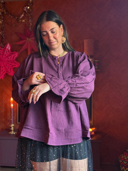 TOUT - Mae Blouse Purple