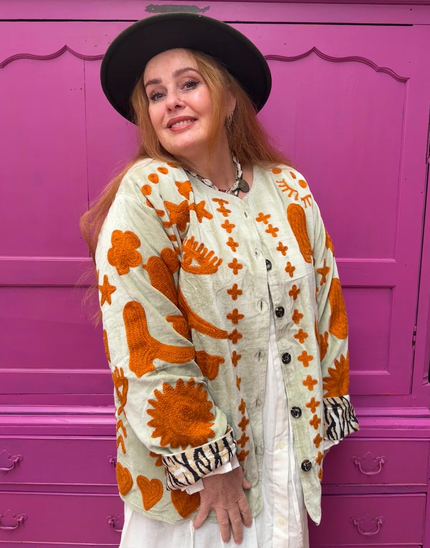 Velvet Jacket DREAM Pistache