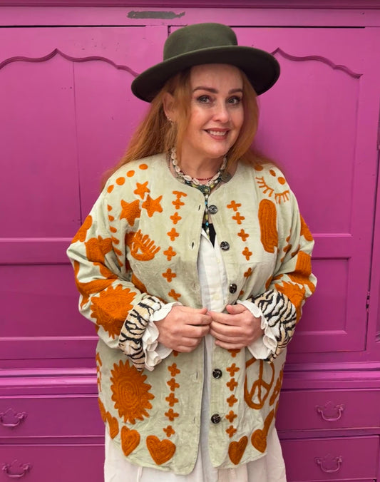 Velvet Jacket DREAM Pistache