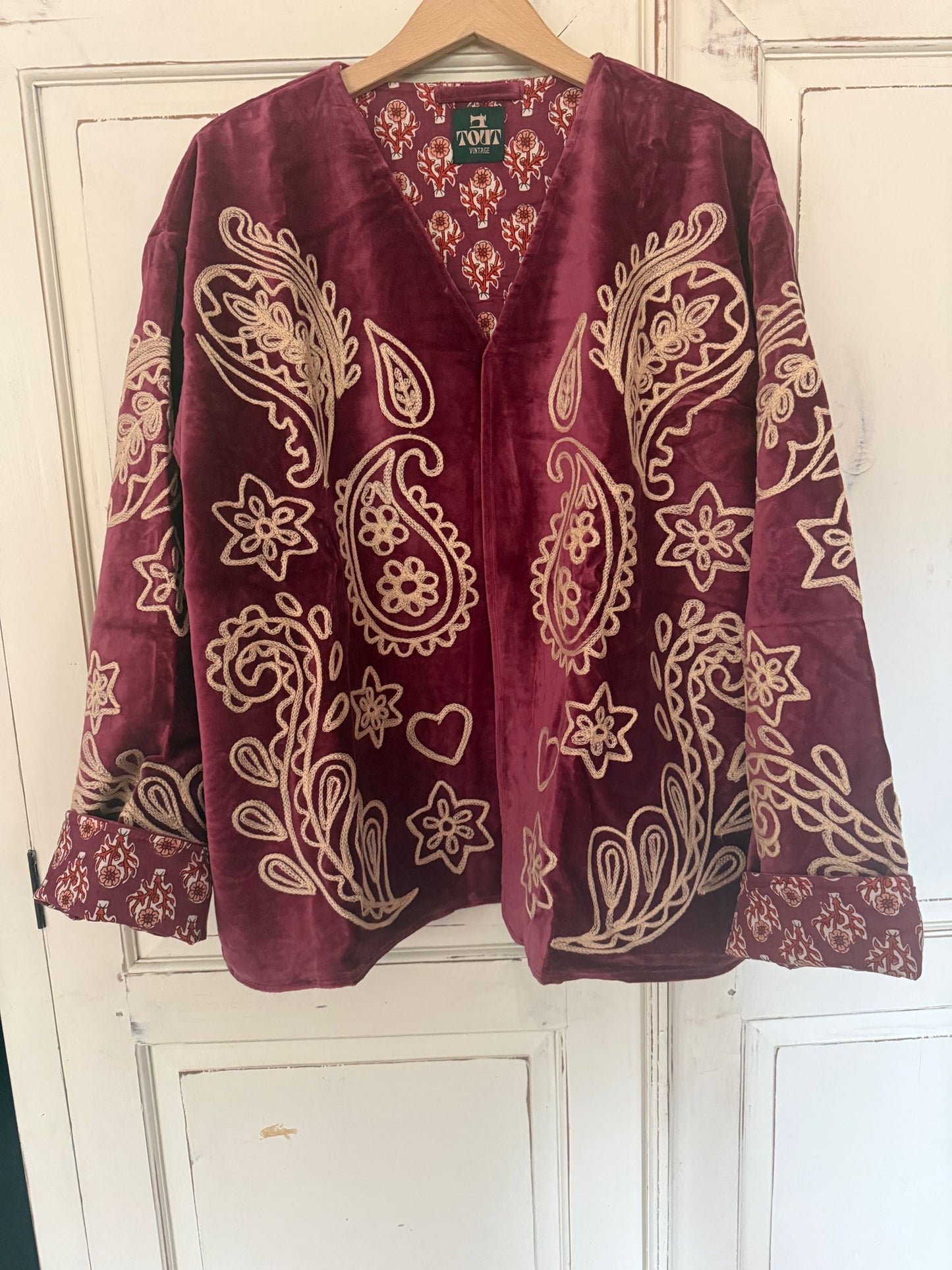 TOUT - African beauty Jacket Velvet